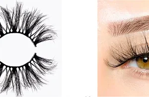 Vegan Silk Lashes with dimentional 3D curl 25mm
